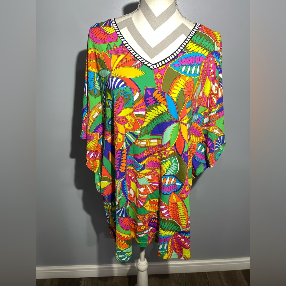 Trina Turk Colorful Floral Dress